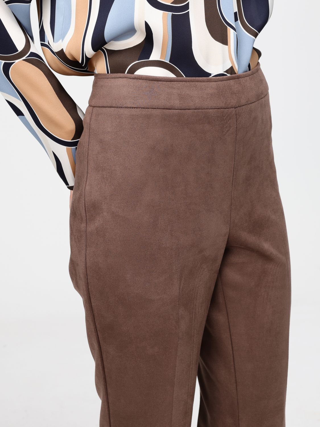 JOSEPH RIBKOFF PANTALONES: Pantalones mujer Joseph Ribkoff, Marrón - Img 3