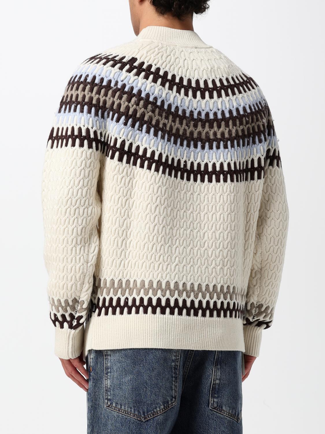 BOSS JUMPER: Jumper men Boss, White - Img 2