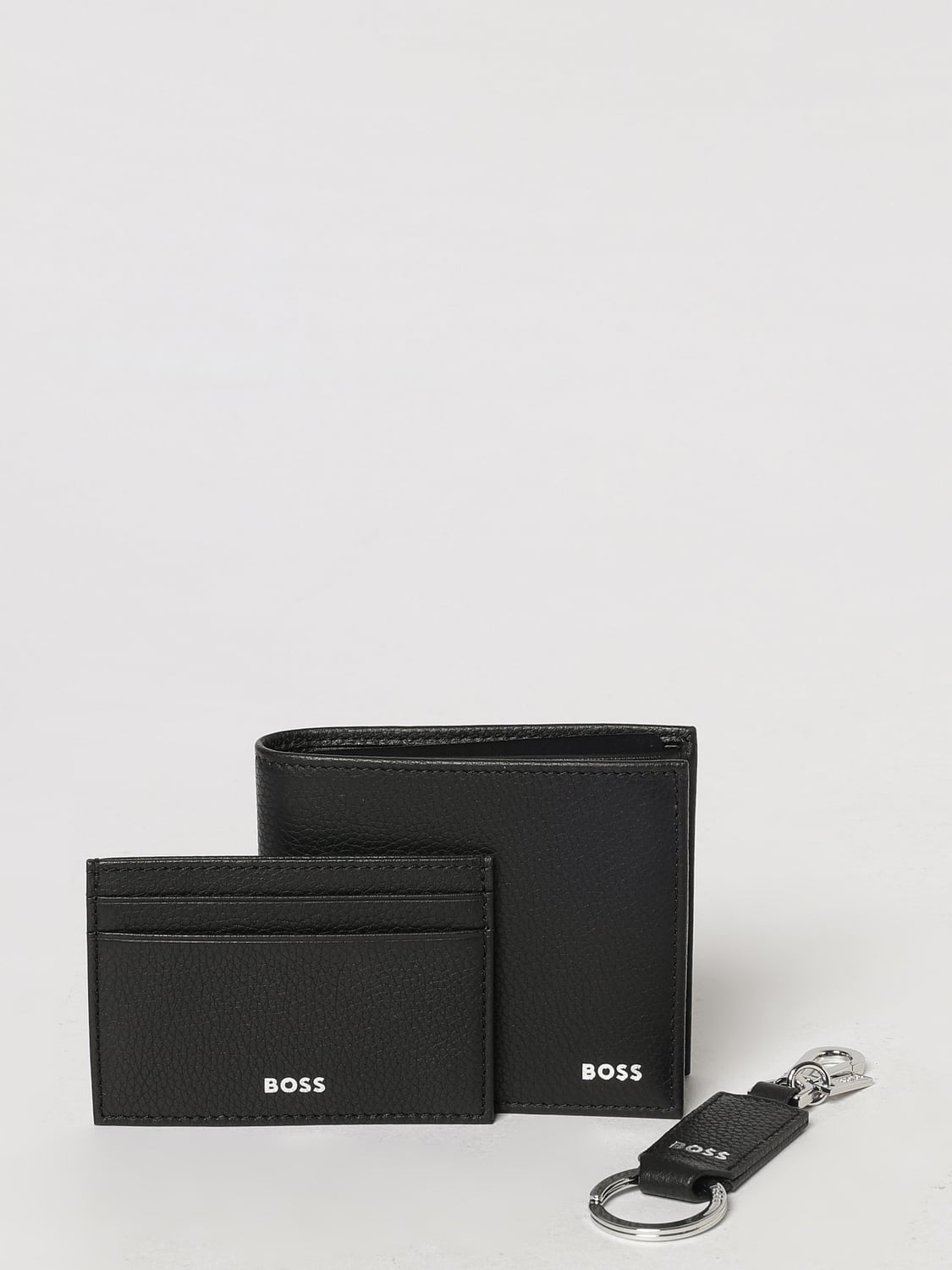 BOSS CARTERA: Cartera hombre Boss, Negro - Img 1