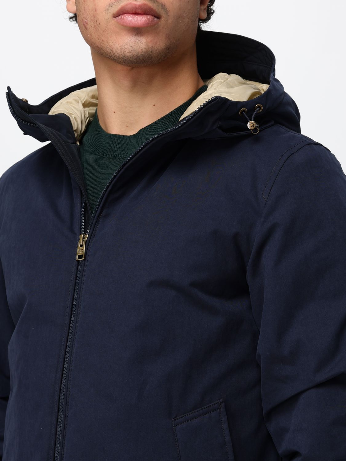WOOLRICH JACKET: Jacket men Woolrich, Blue - Img 4