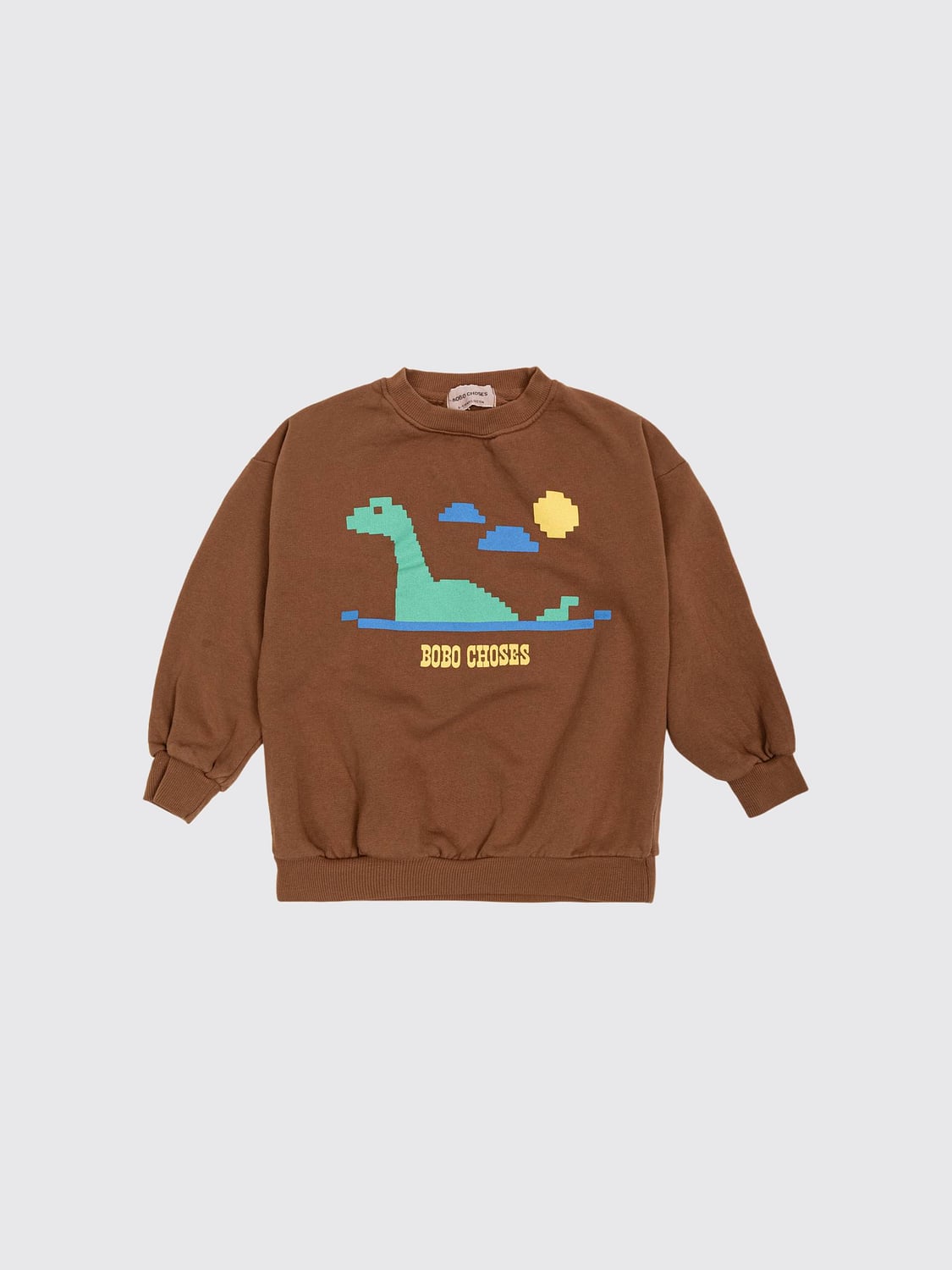 BOBO CHOSES SWEATER: Sweater kids Bobo Choses, Brown - Img 1