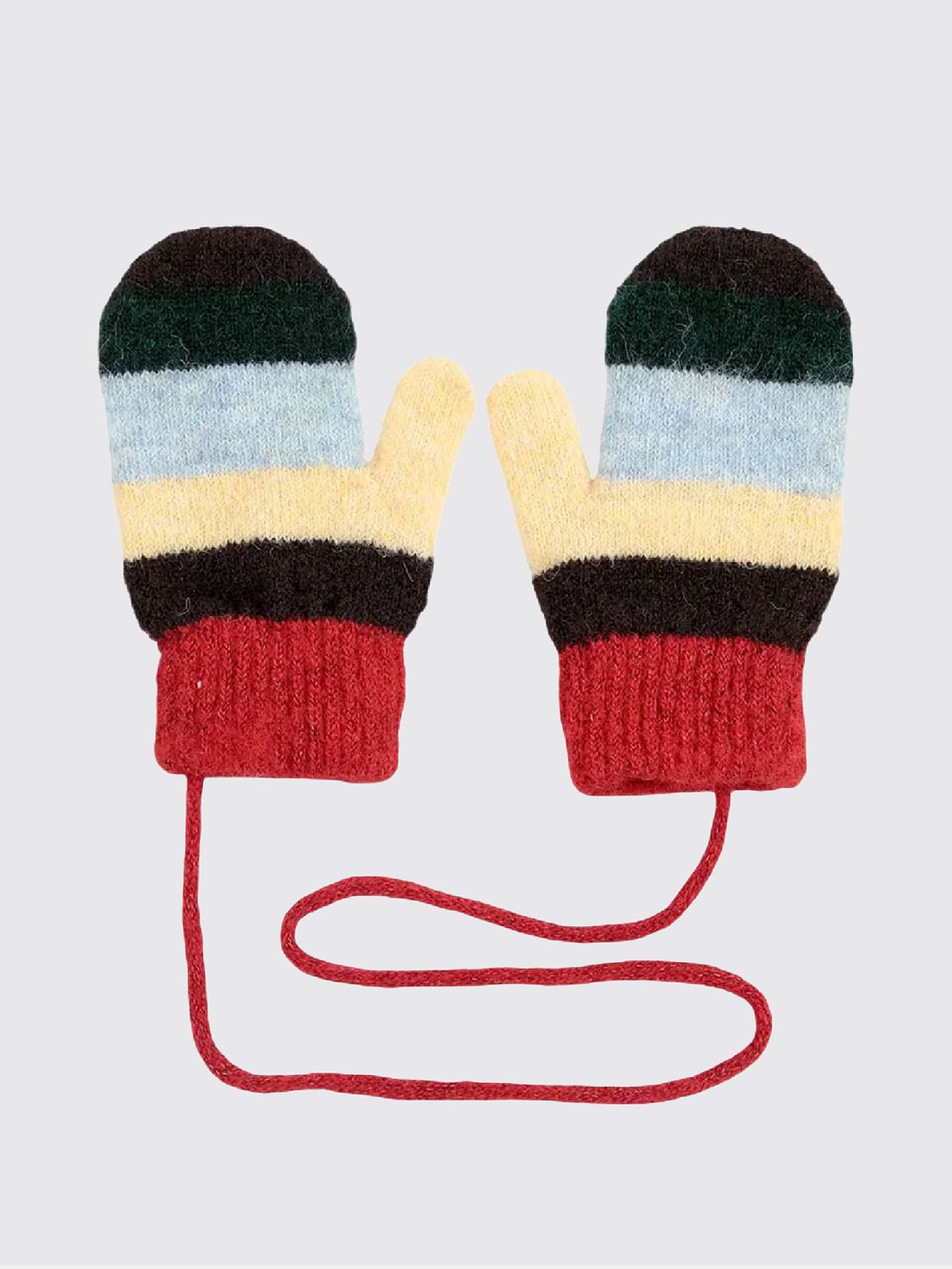 BOBO CHOSES 手套: 手套 儿童 Bobo Choses, 绿色 - Img 2