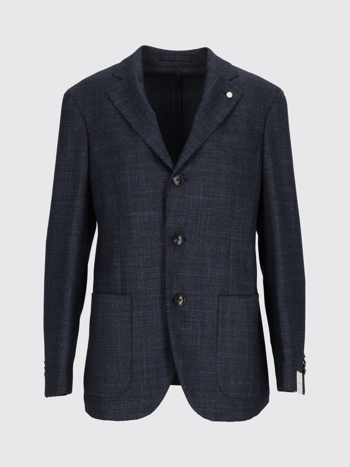 LUIGI BIANCHI JACKE: Jacke herren Luigi Bianchi, Blau - Img 2