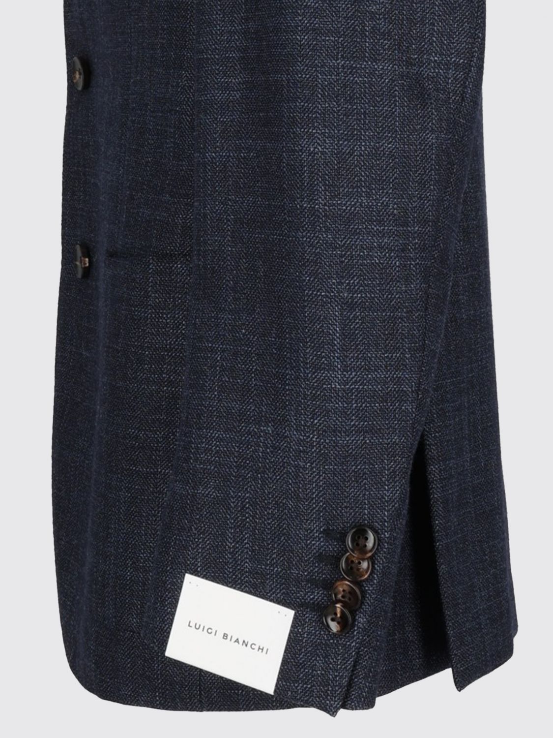 LUIGI BIANCHI JACKE: Jacke herren Luigi Bianchi, Blau - Img 4
