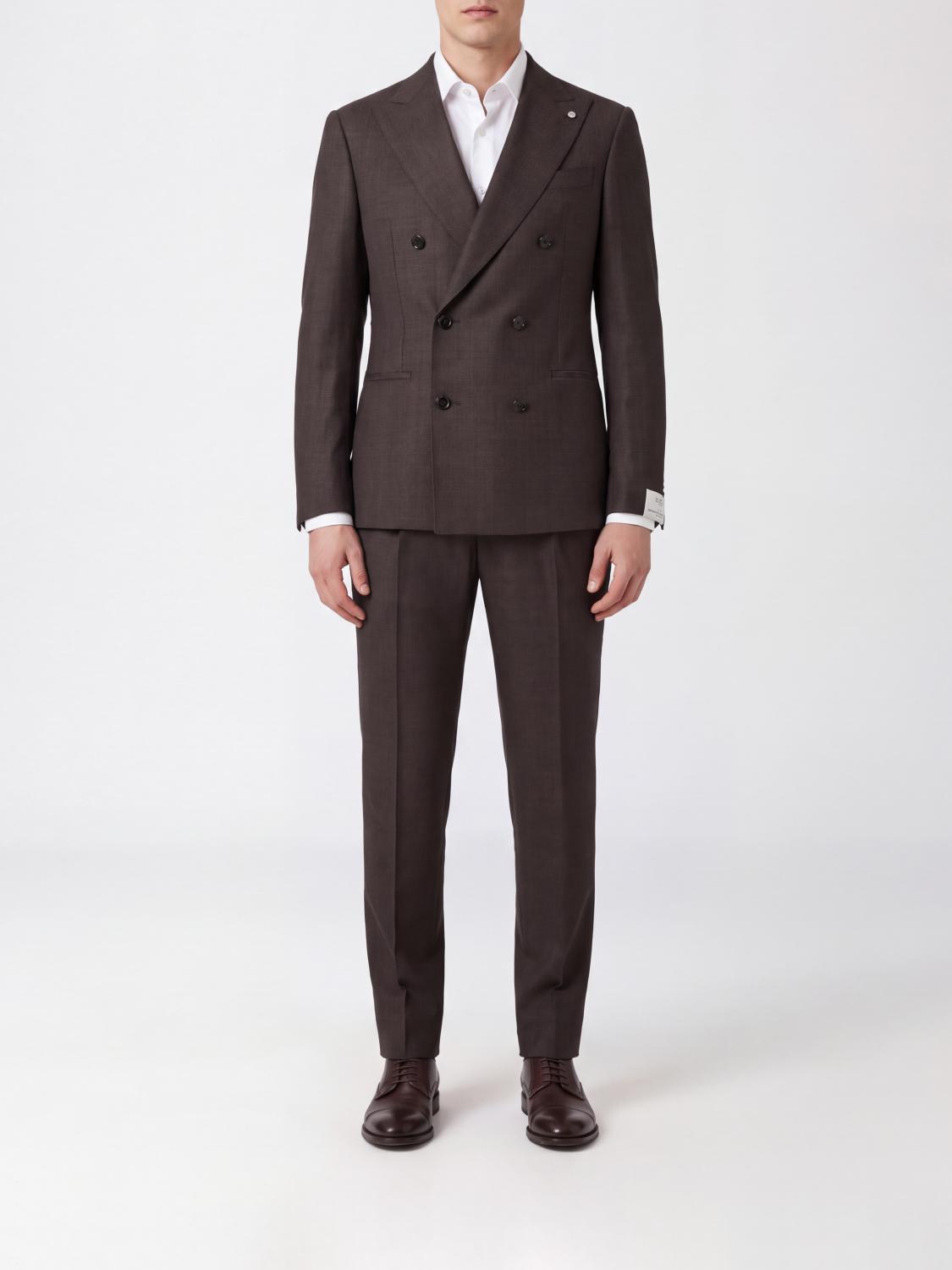 LUIGI BIANCHI SUIT: Suit men Luigi Bianchi, Brown - Img 1