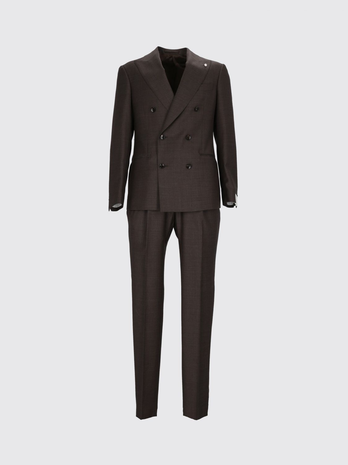 LUIGI BIANCHI SUIT: Suit men Luigi Bianchi, Brown - Img 2