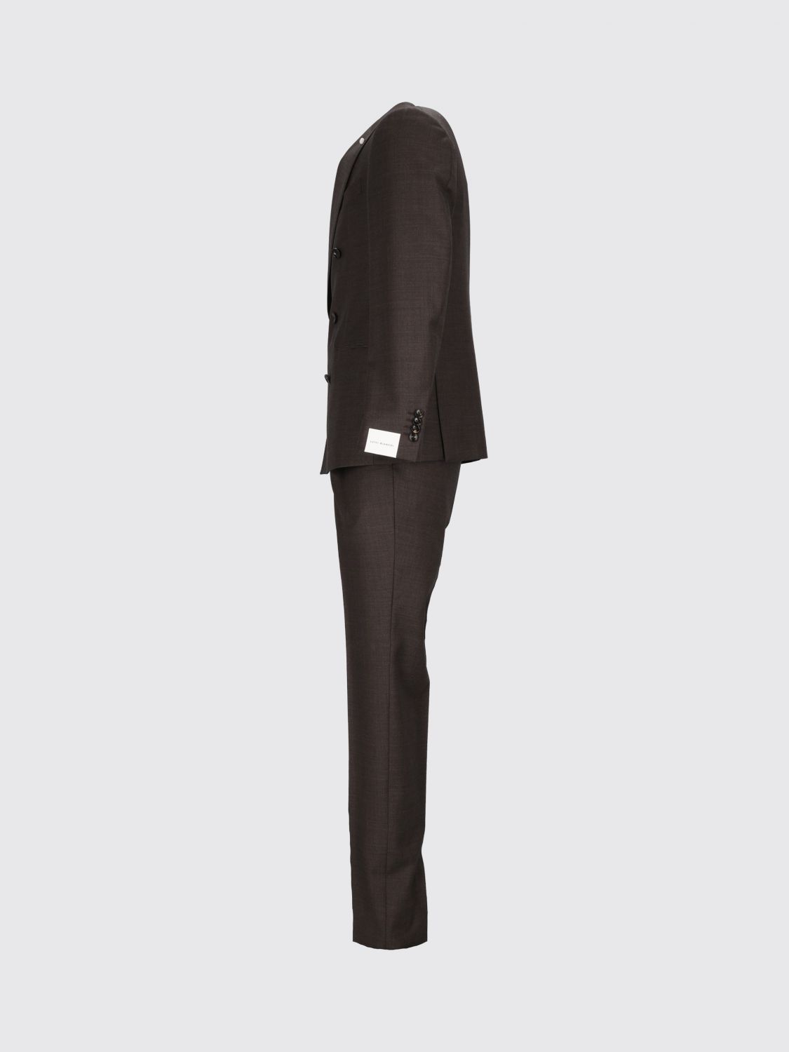 LUIGI BIANCHI SUIT: Suit men Luigi Bianchi, Brown - Img 4