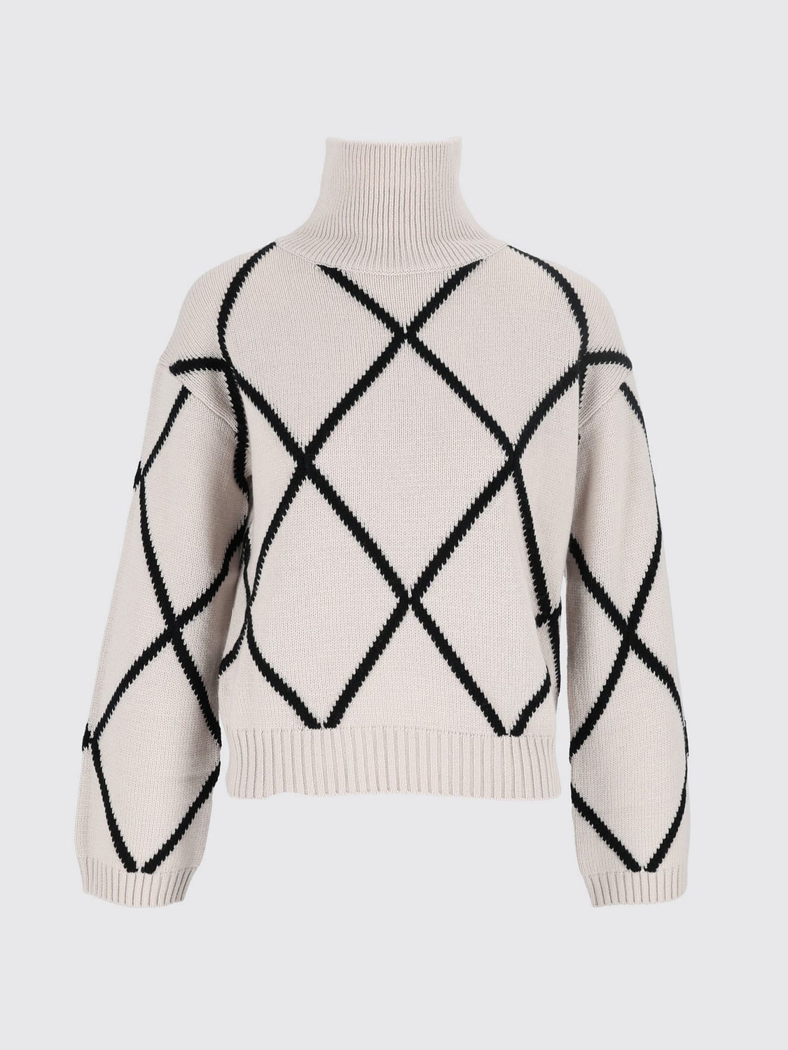 ALLUDE PULL: Pull femme Allude, Beige - Img 2