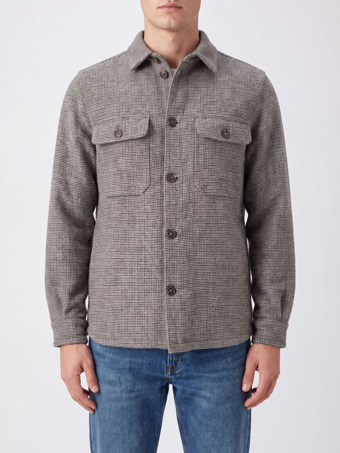 MAZZARELLI JACKET: Jacket men Mazzarelli, Grey - Img 1