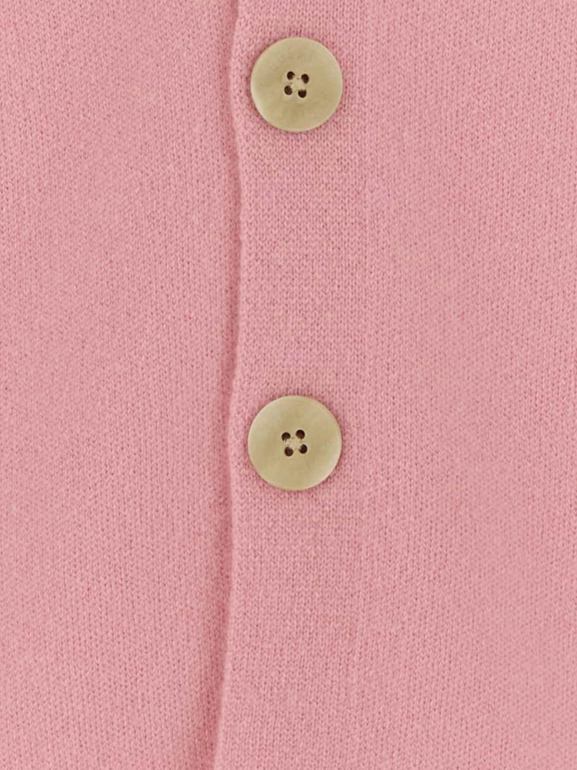 GUEST IN RESIDENCE PULLOVER: V-Ausschnitt-Cardigan von Guest in Residence aus reinem Kaschmir, Pink - Img 4