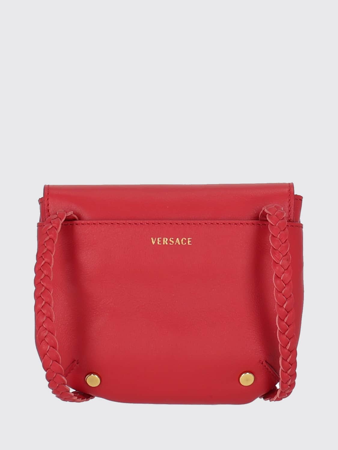 VERSACE BORSA A MANO: Borsa a mano donna Versace, Rosso - Img 2
