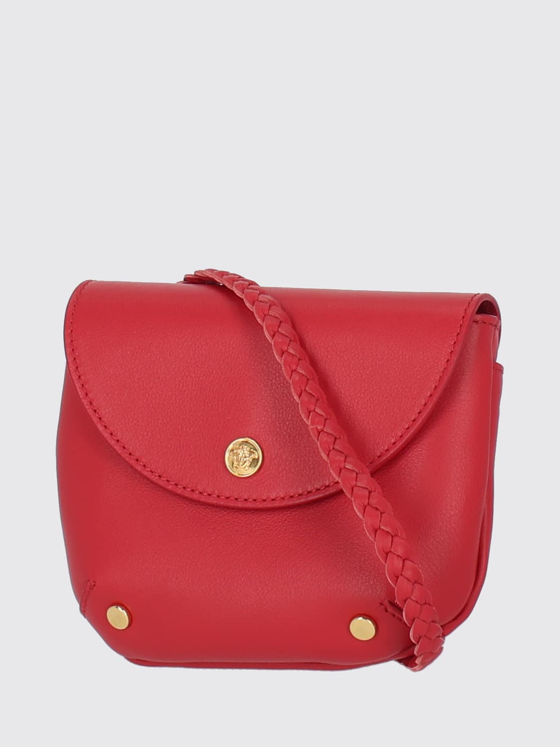 VERSACE BORSA A MANO: Borsa a mano donna Versace, Rosso - Img 3