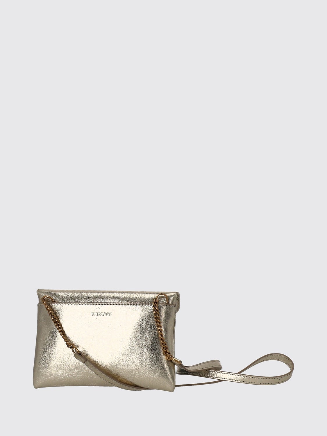 VERSACE BORSA A MANO: Borsa a mano donna Versace, Oro - Img 3