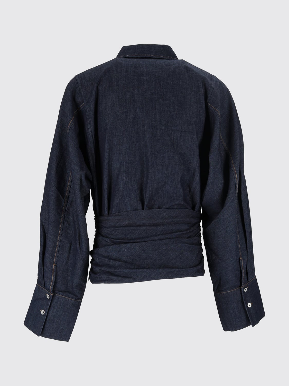 7 FOR ALL MANKIND HEMDBLUSE: Hemdbluse damen 7 For All Mankind, Blau - Img 3