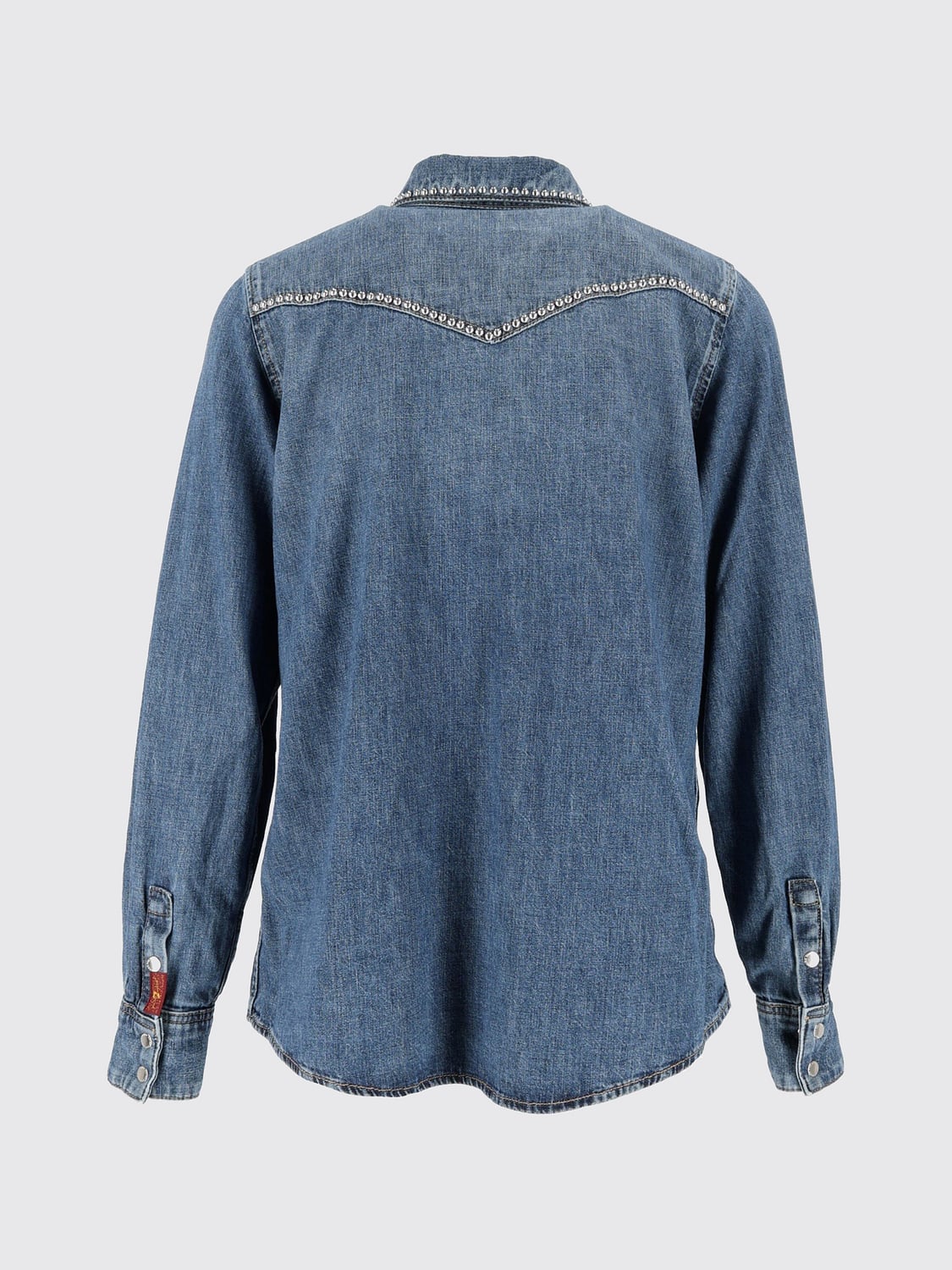 7 FOR ALL MANKIND HEMDBLUSE: Hemdbluse damen 7 For All Mankind, Blau - Img 3