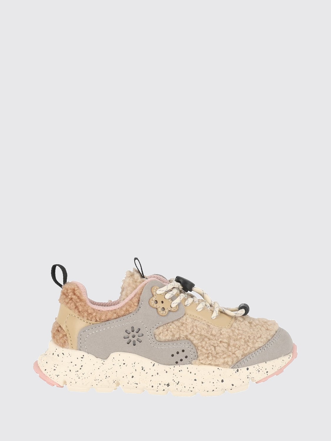 FLOWER MOUNTAIN SNEAKERS: Sneakers kinder Flower Mountain, Beige - Img 1