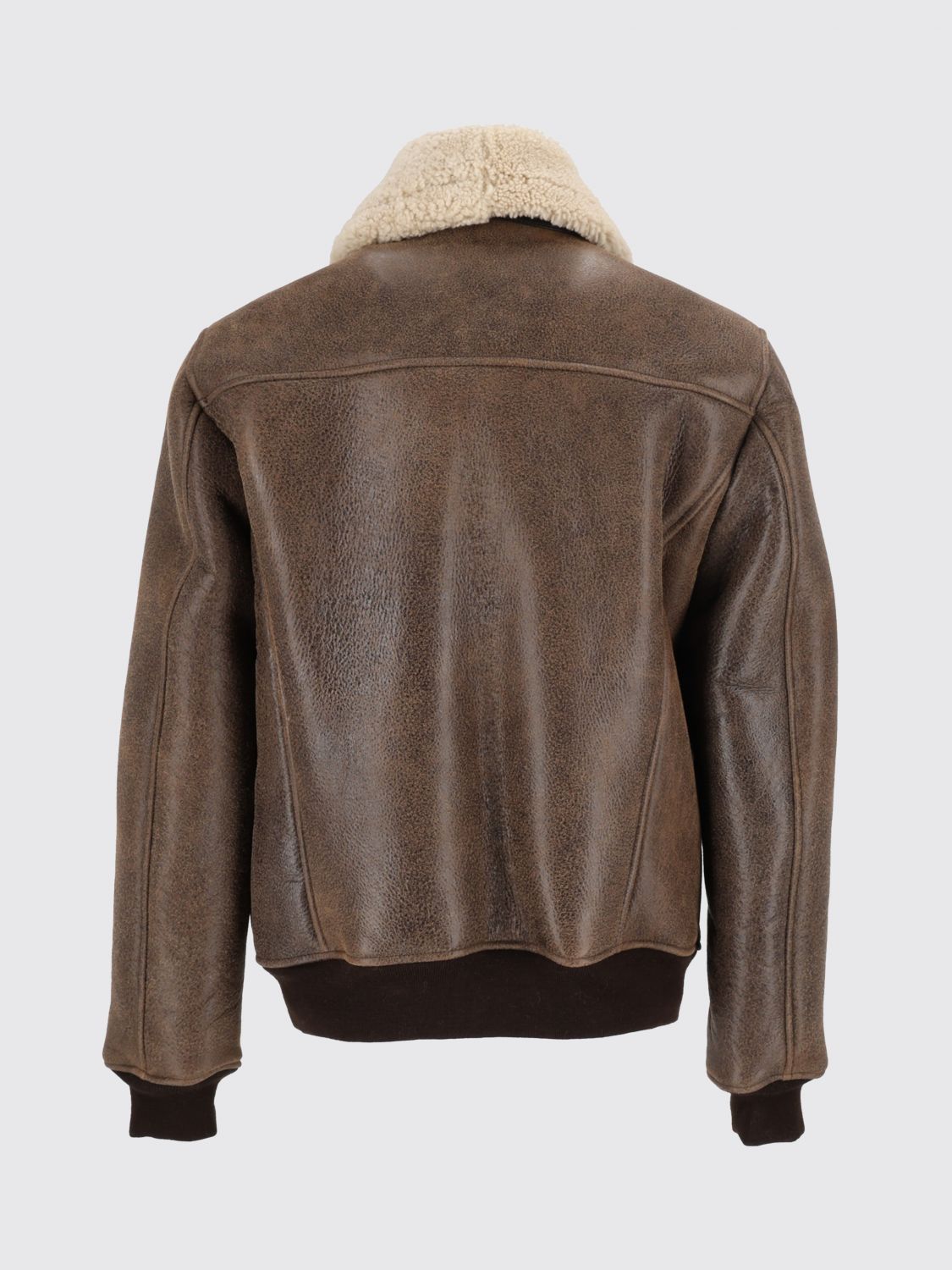 SCHOTT N.Y.C. JACKET: Jacket men Schott NYC, Brown - Img 3