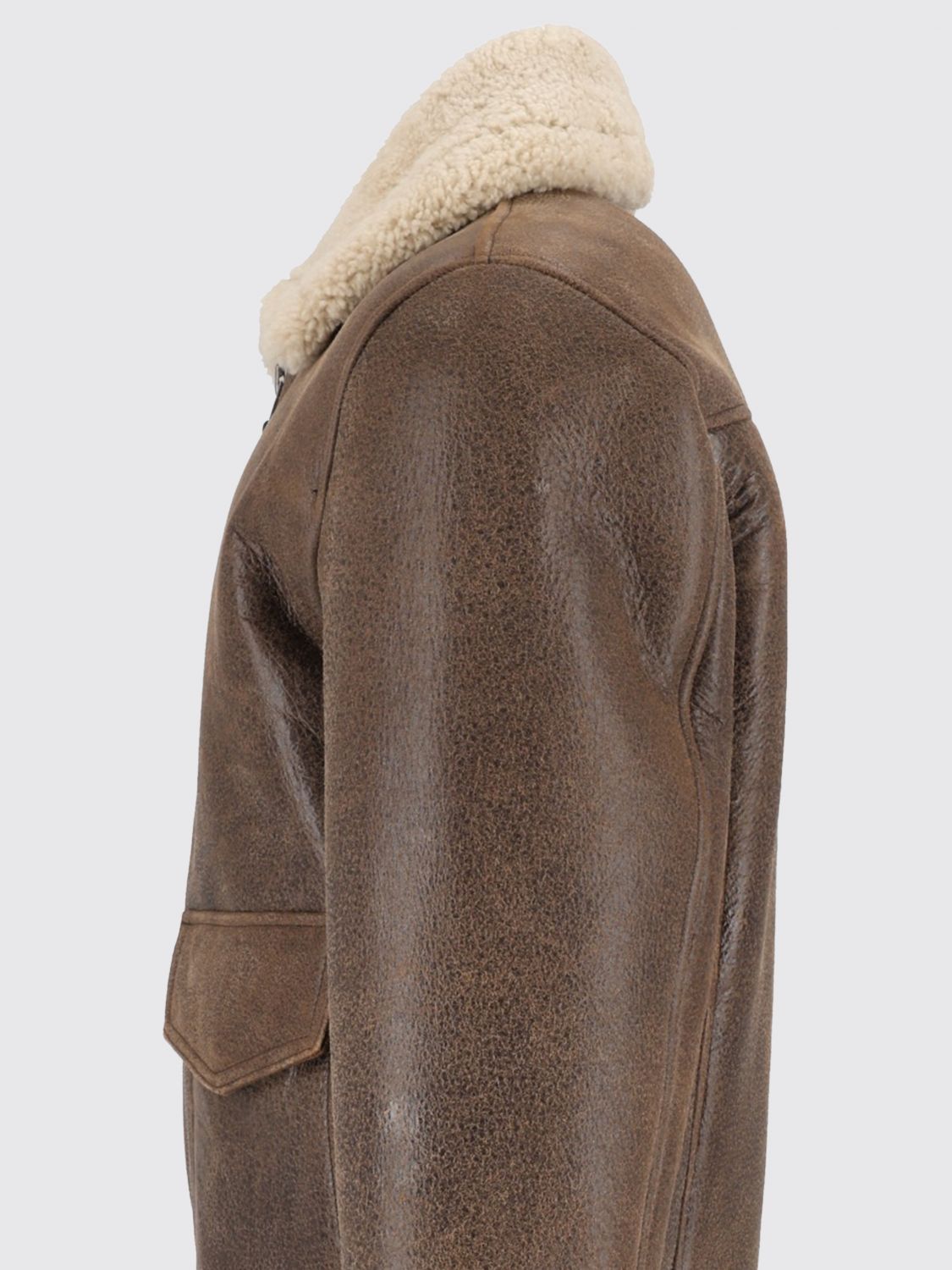 SCHOTT N.Y.C. JACKET: Jacket men Schott NYC, Brown - Img 4