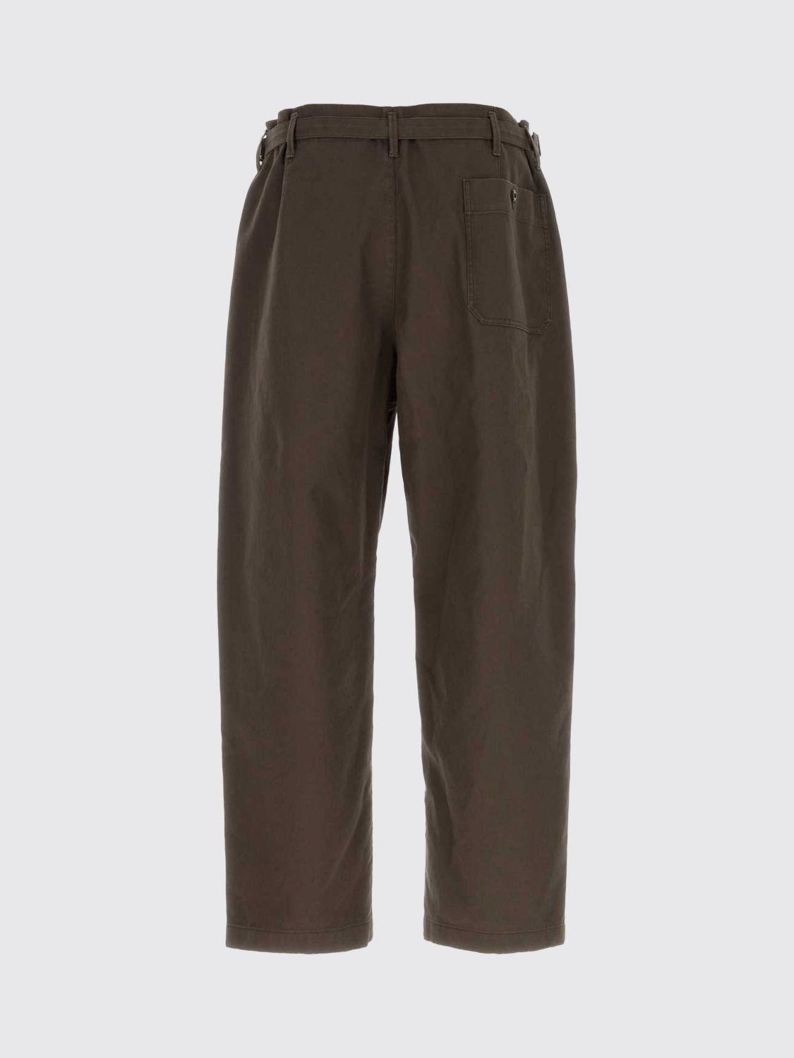 LEMAIRE PANTS: Pants men Lemaire, Brown - Img 3