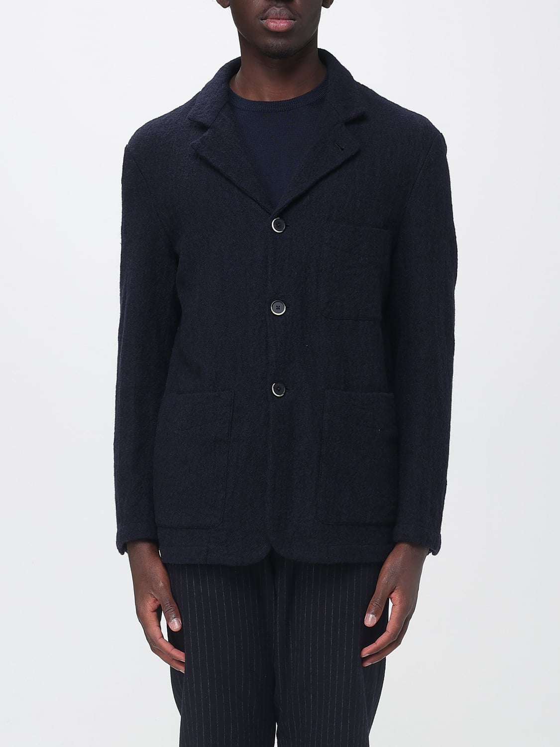 BARENA JACKET: Jacket men Barena, Navy - Img 1