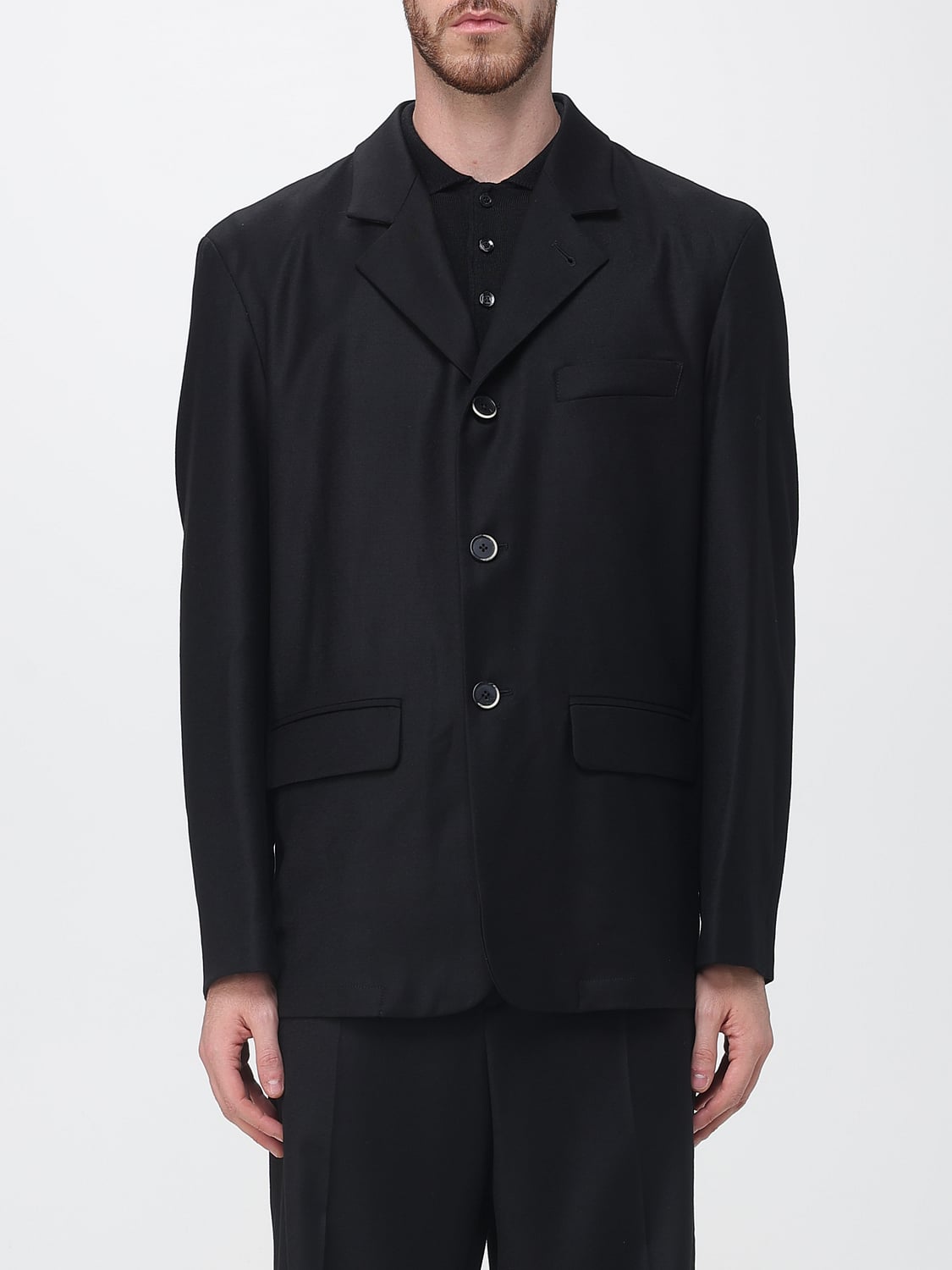 BARENA JACKET: Jacket men Barena, Black - Img 1