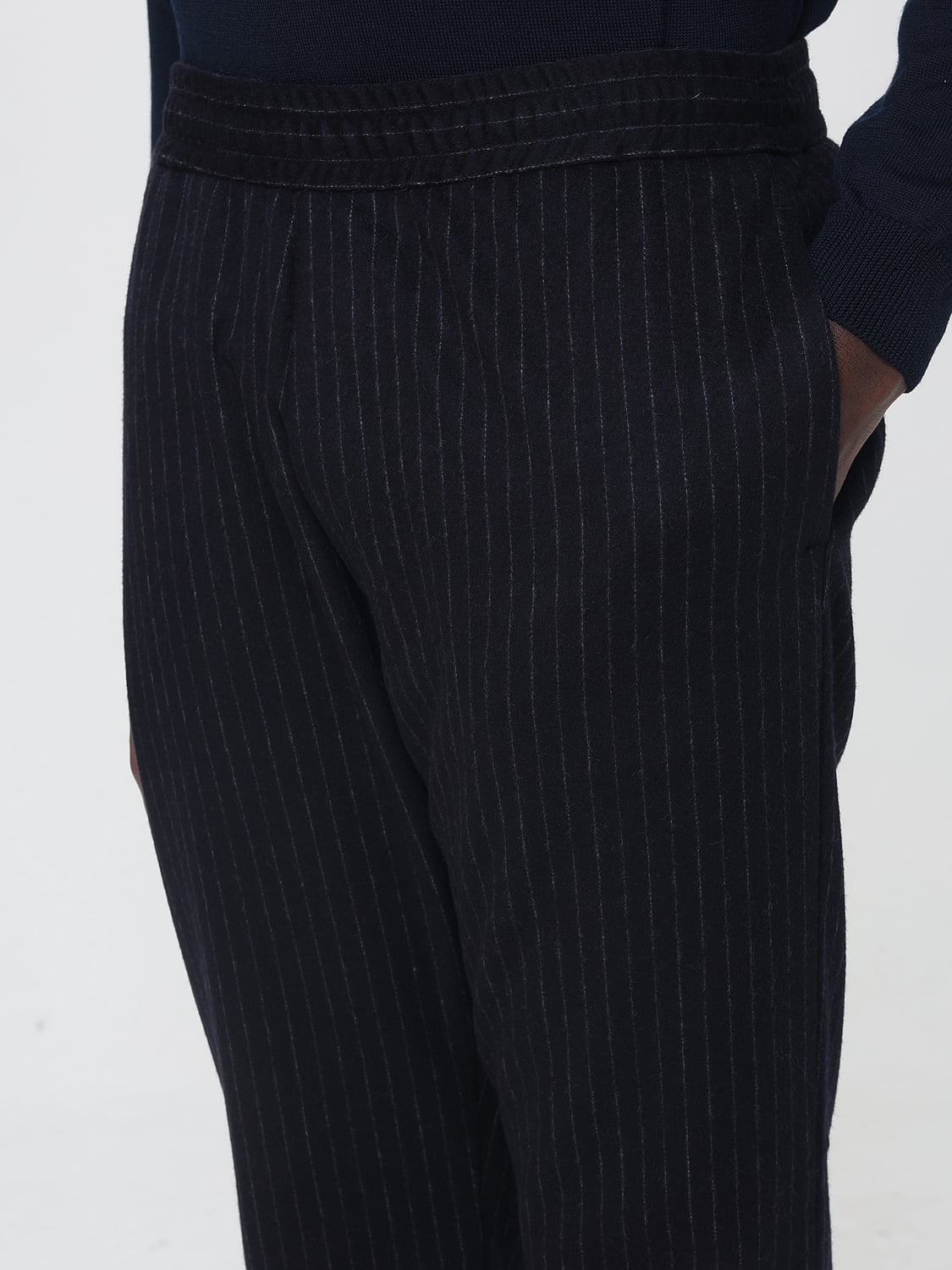 BARENA PANTS: Pants men Barena, Navy - Img 3