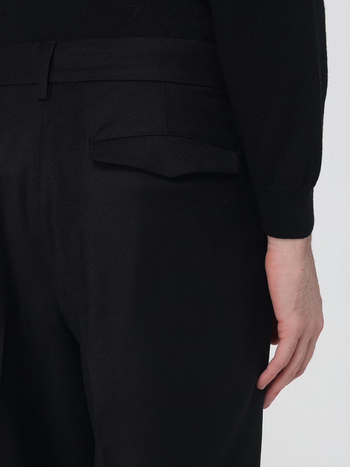 BARENA PANTS: Pants men Barena, Black - Img 3