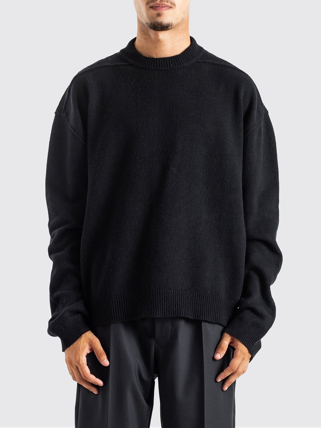 RICK OWENS PULLOVER: Pullover herren Rick Owens, Schwarz - Img 1