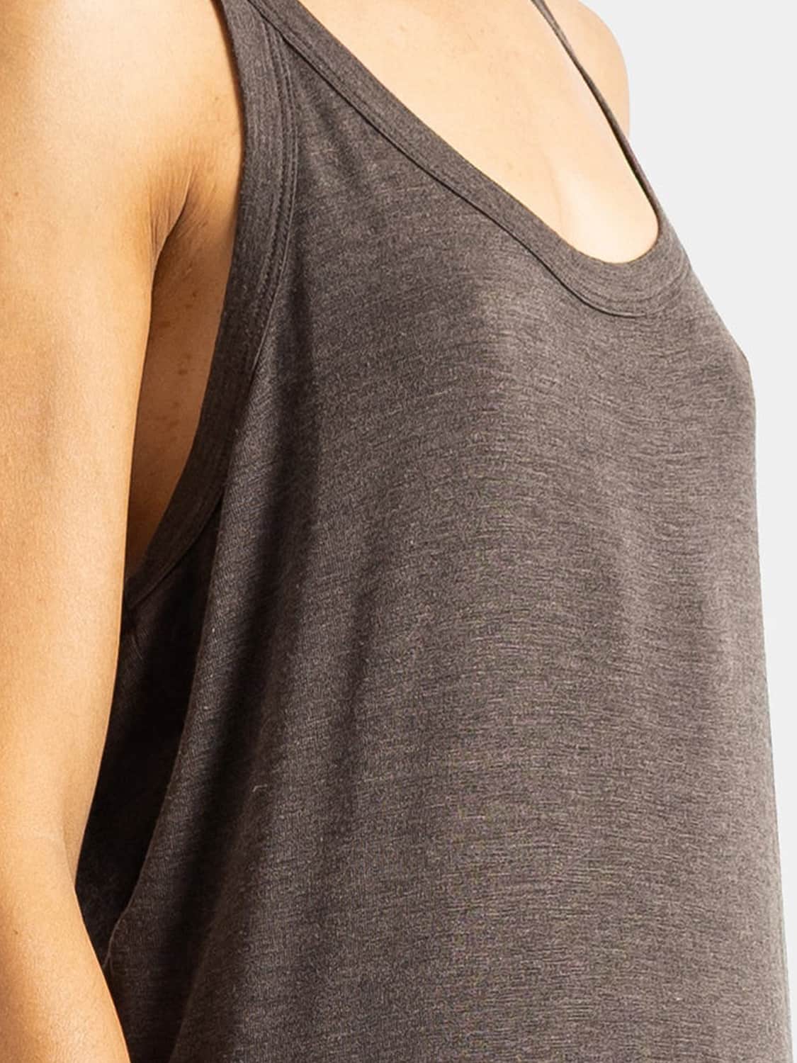 RICK OWENS TOP: Top mujer Rick Owens, Grisáceo - Img 3