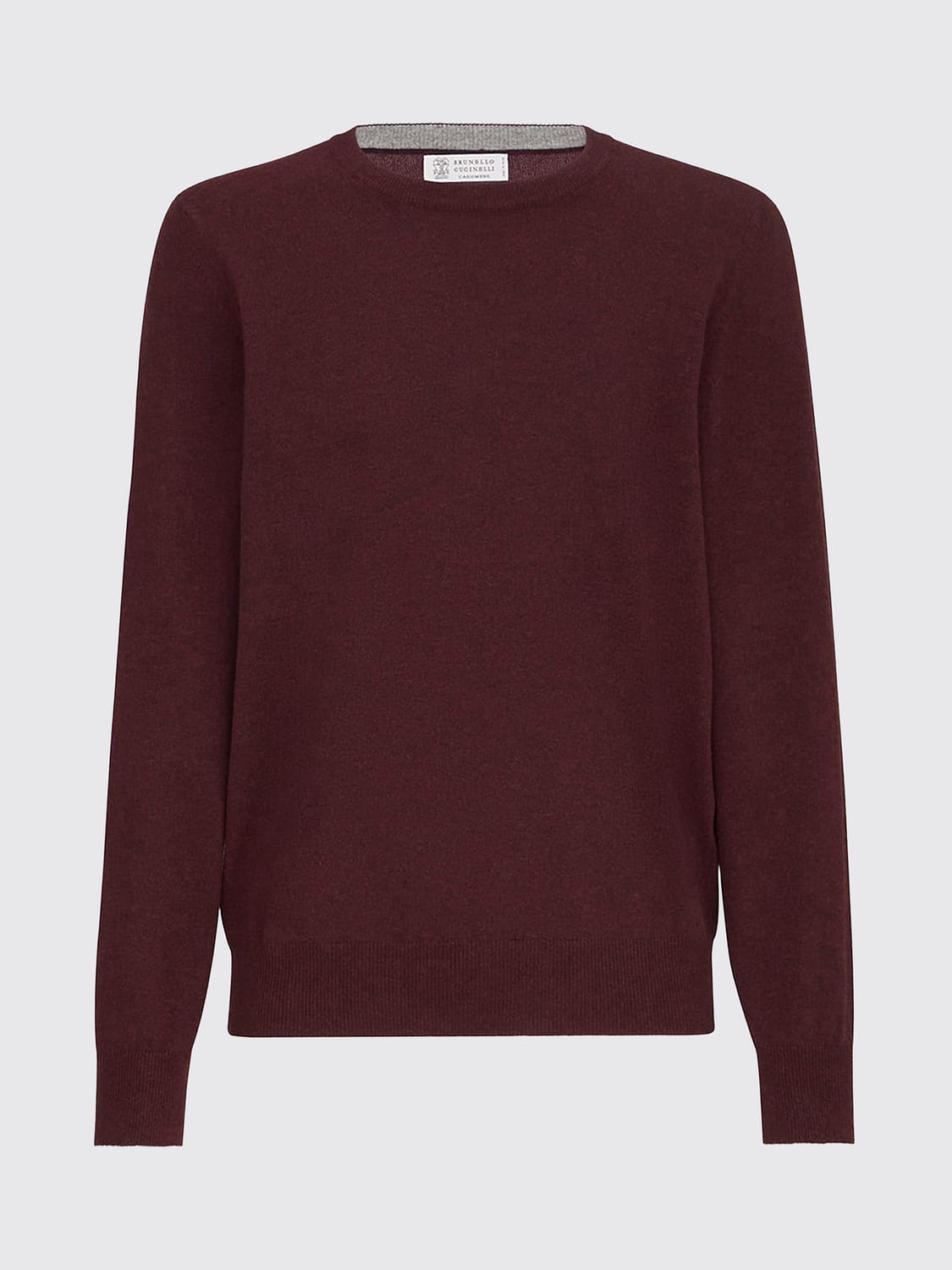 BRUNELLO CUCINELLI SWEATER: Sweater men Brunello Cucinelli, Burgundy - Img 2