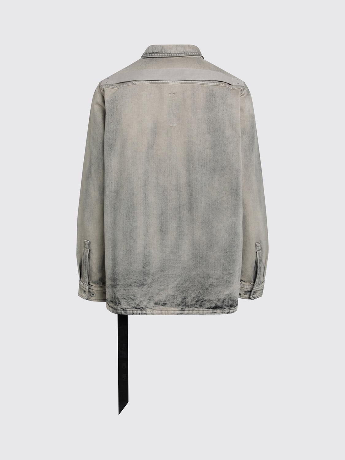 RICK OWENS DRKSHDW HEMDBLUSE: Hemdbluse damen Rick Owens Drkshdw, Denim - Img 3