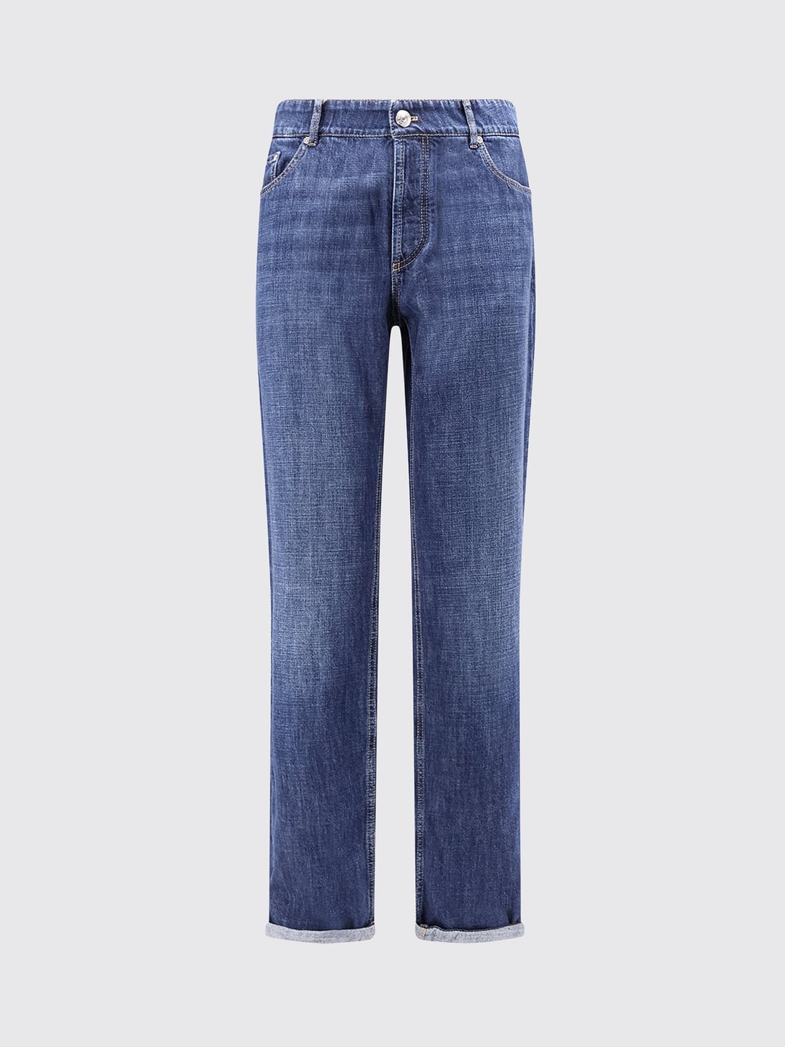 BRUNELLO CUCINELLI JEANS: Jeans hombre Brunello Cucinelli, Denim - Img 2