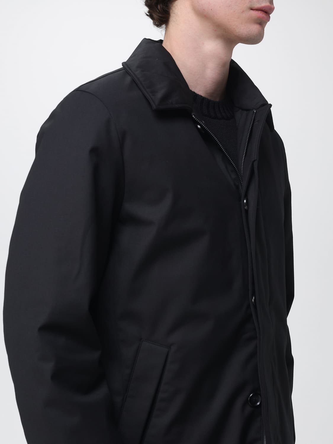 ADD JACKET: Jacket men Add, Black - Img 4