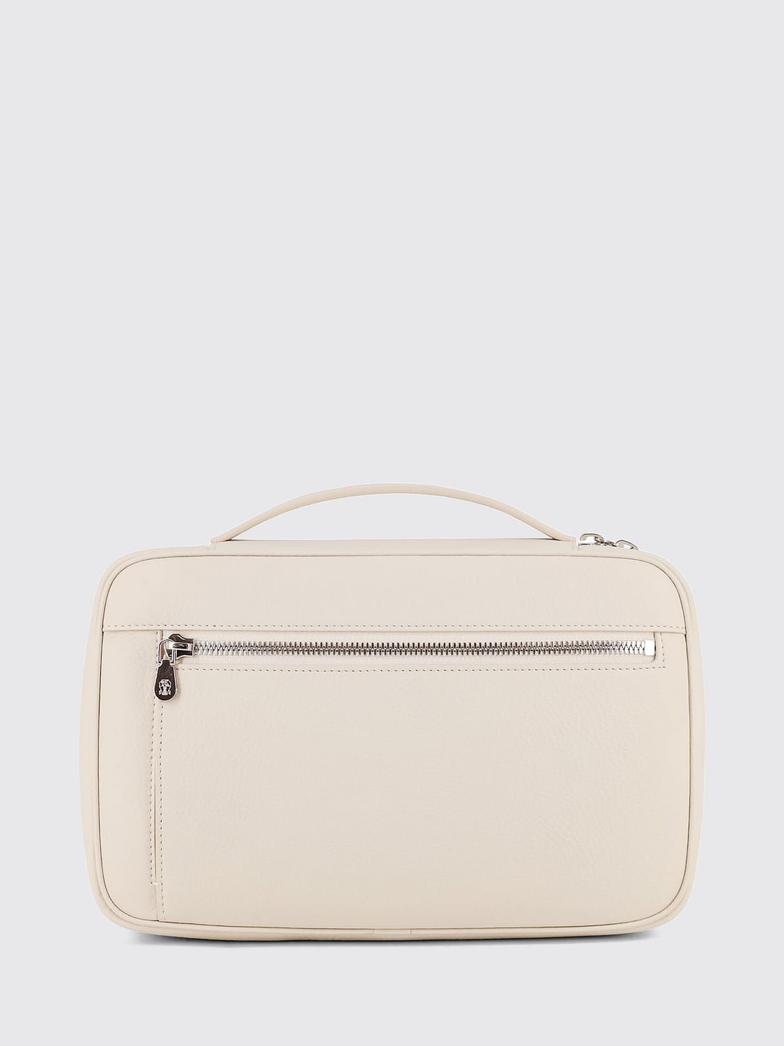 BRUNELLO CUCINELLI BORSA: Borsa uomo Brunello Cucinelli, Ghiaccio - Img 2