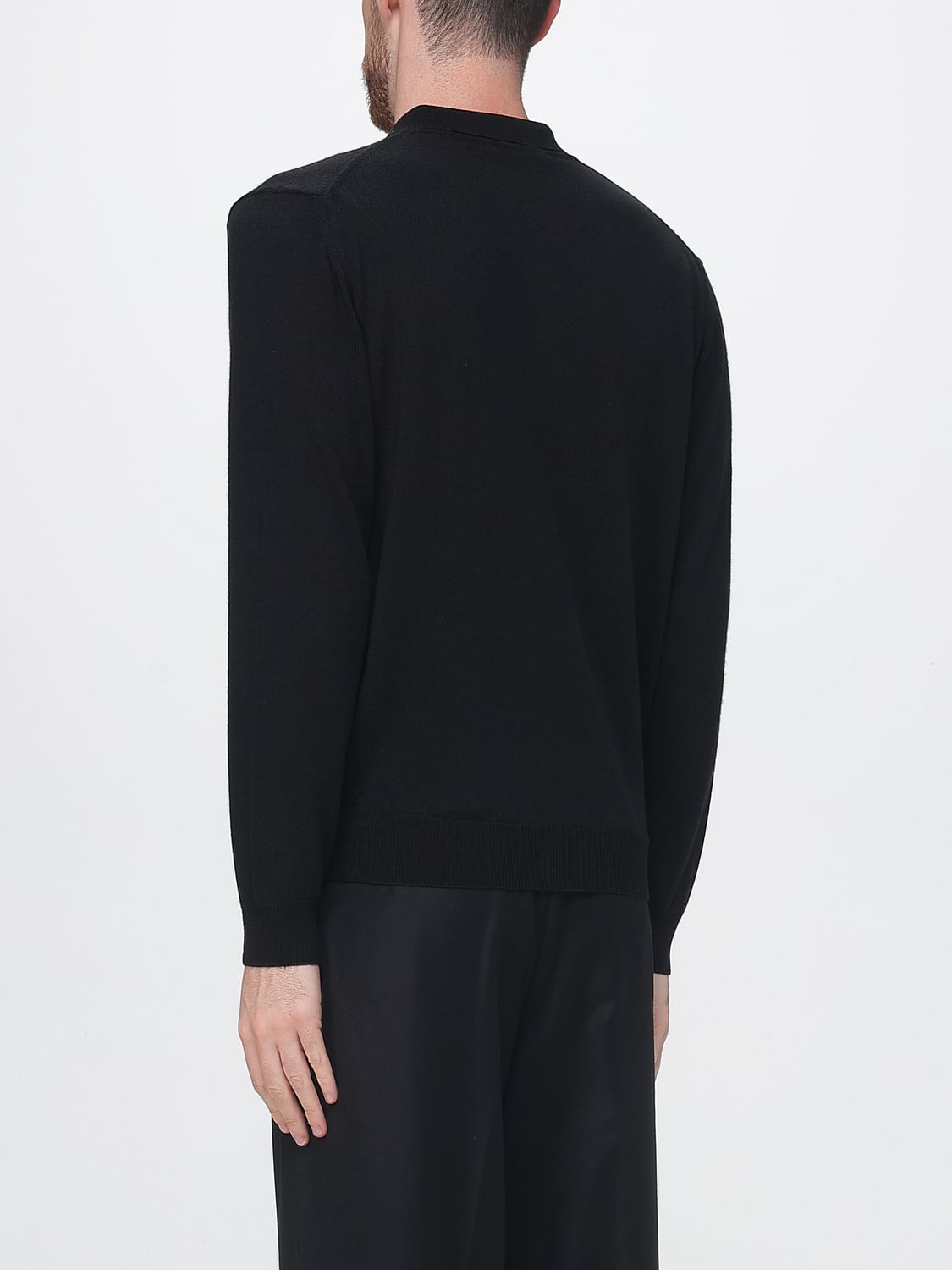ADD PULLOVER: Pullover herren Add, Schwarz - Img 2
