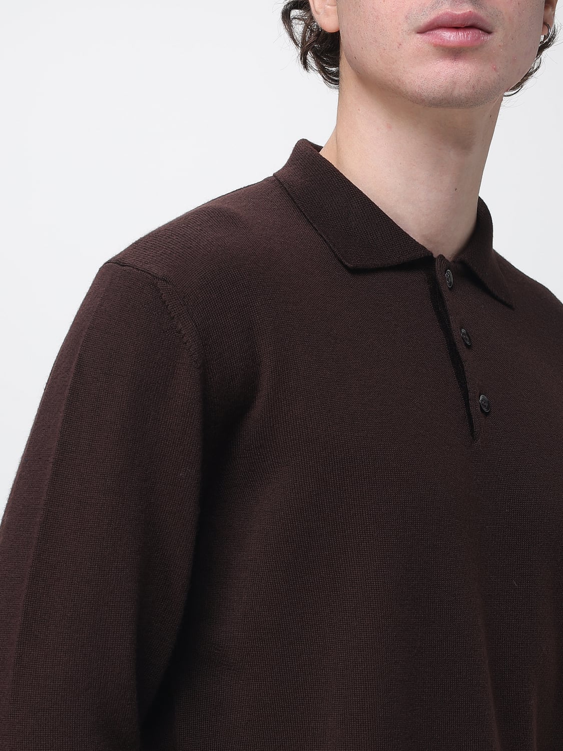 ADD SWEATER: Sweater men Add, Brown - Img 3