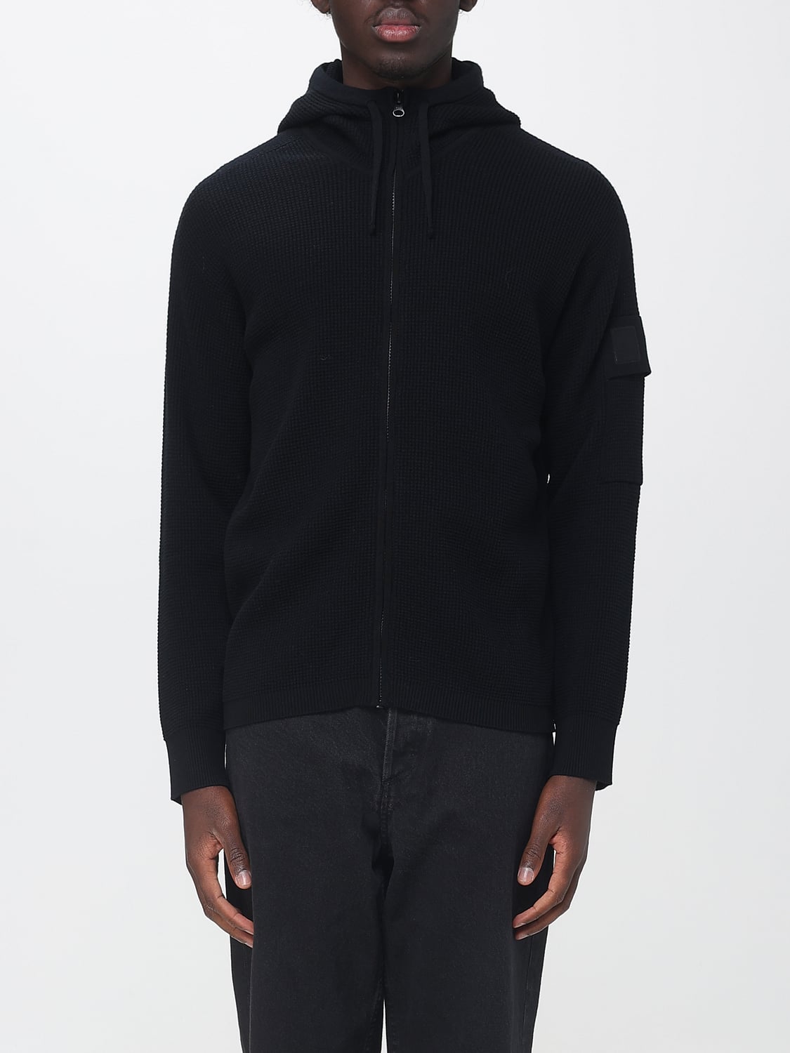 C.P. COMPANY SWEATER: Sweater men C.P. Company, Black - Img 1