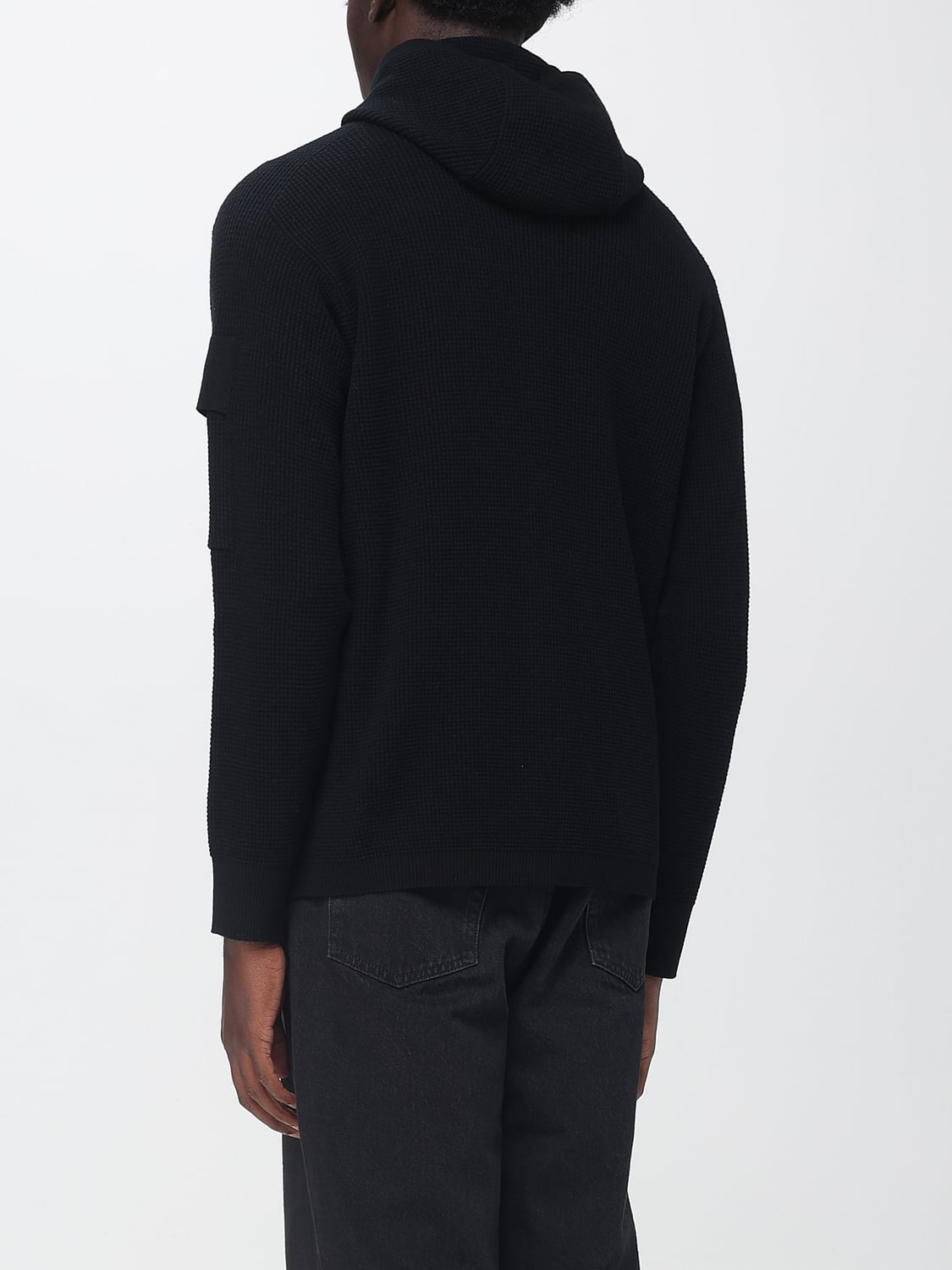 C.P. COMPANY SWEATER: Sweater men C.P. Company, Black - Img 2
