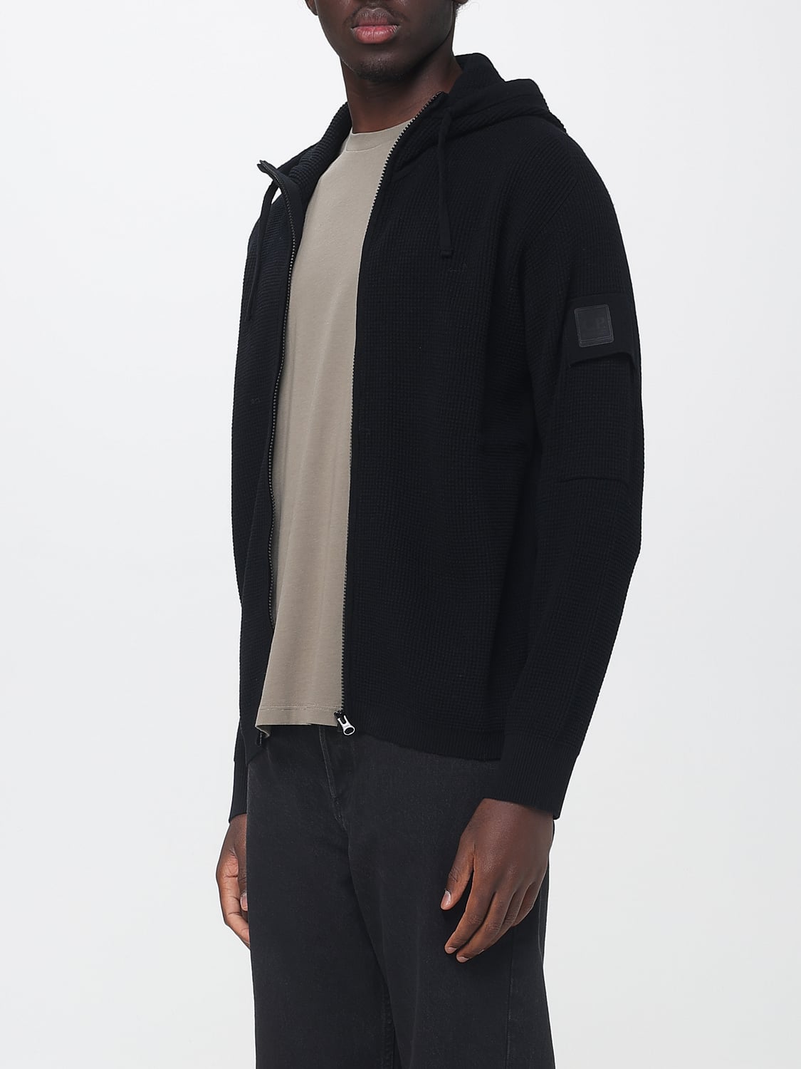 C.P. COMPANY SWEATER: Sweater men C.P. Company, Black - Img 3
