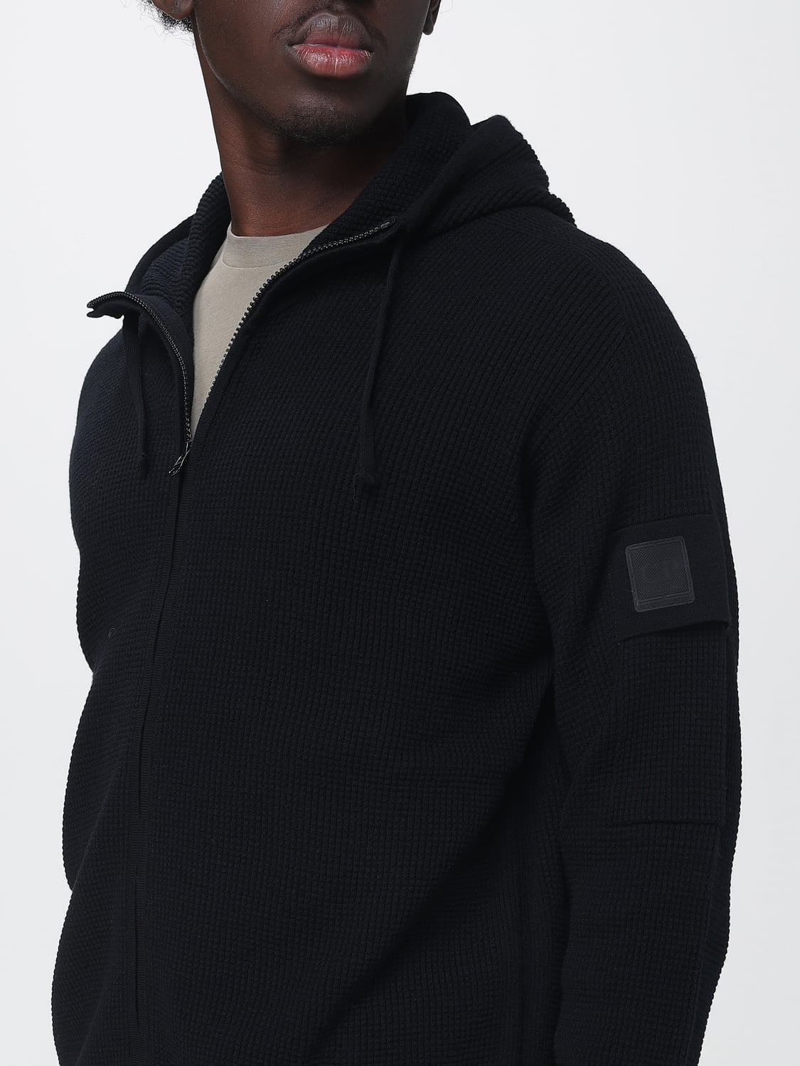 C.P. COMPANY SWEATER: Sweater men C.P. Company, Black - Img 4