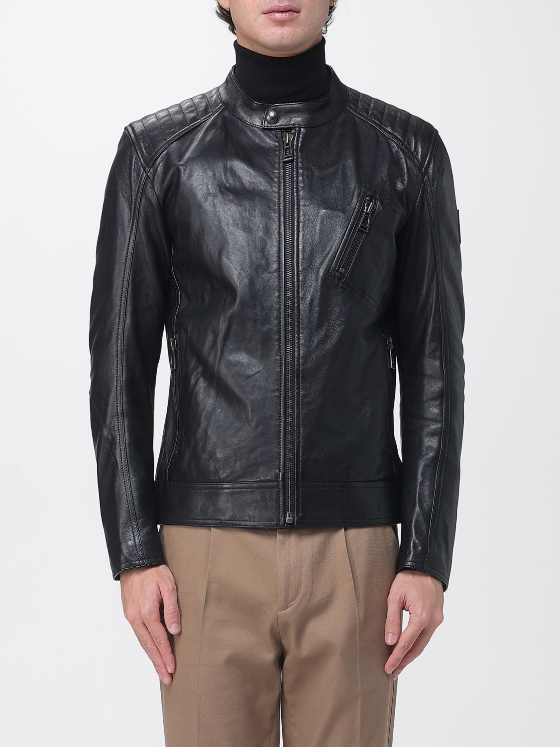 BELSTAFF ジャケット: ジャケット メンズ Belstaff, ブラック - Img 1