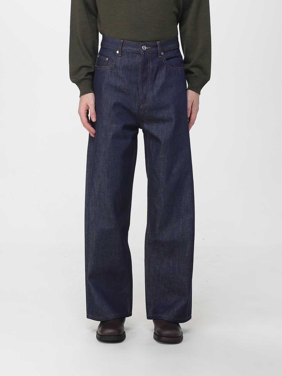 A.P.C. PANTS: Pants men A.P.C., Blue - Img 1