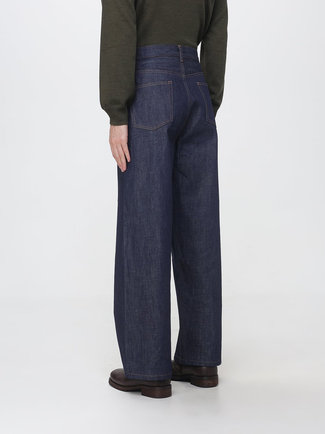 A.P.C. PANTS: Pants men A.P.C., Blue - Img 2