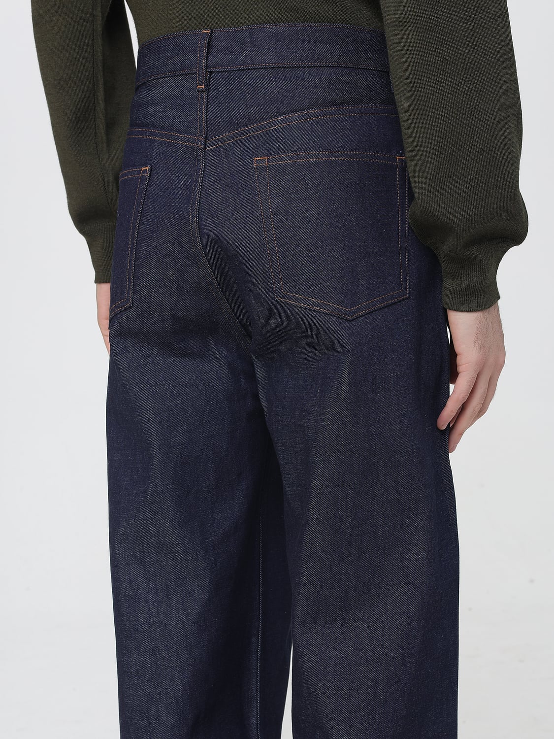 A.P.C. PANTS: Pants men A.P.C., Blue - Img 3