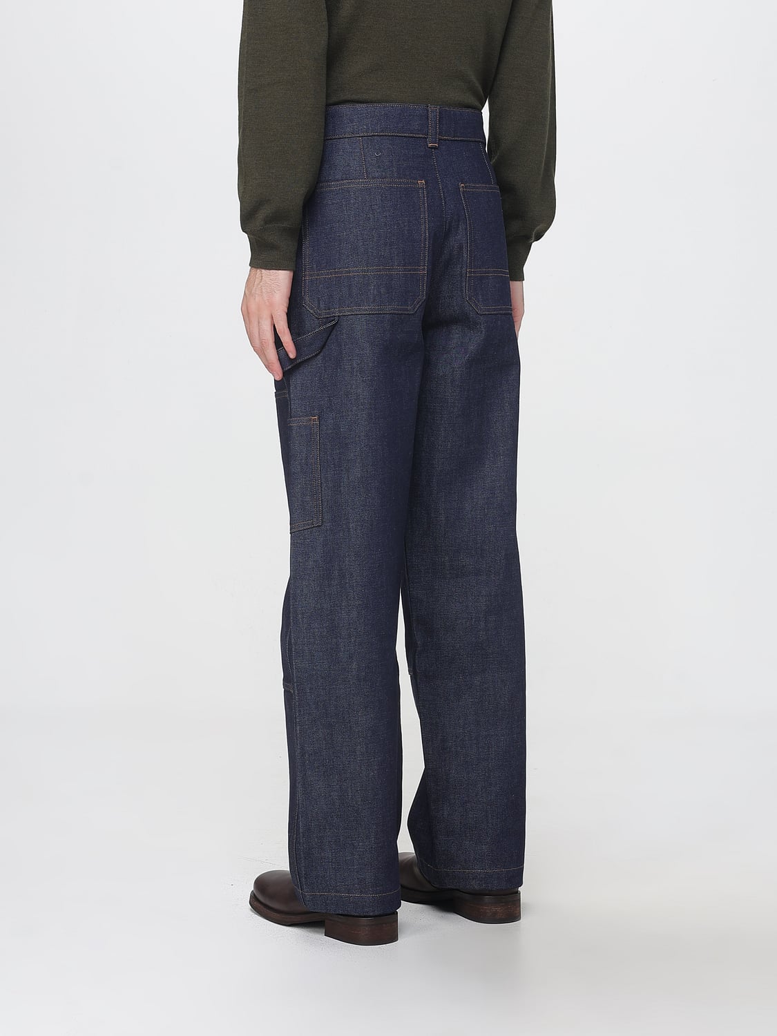 A.P.C. PANTS: Pants men A.P.C., Blue - Img 2