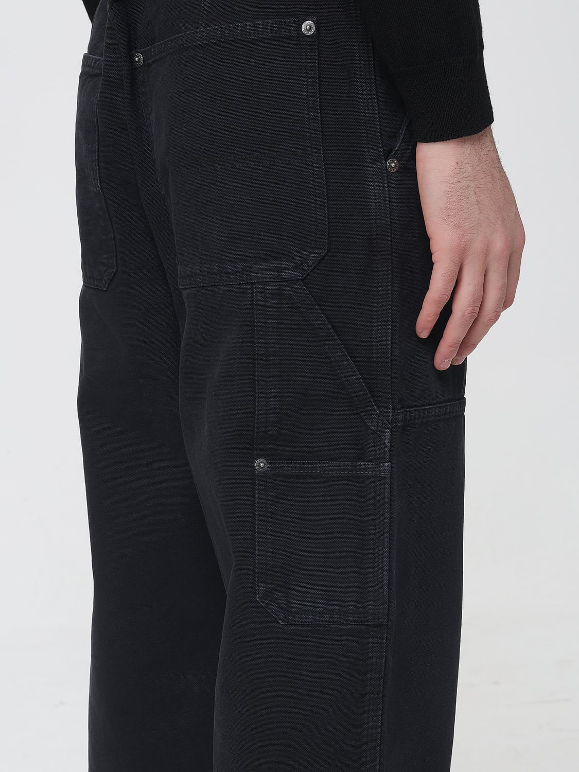 A.P.C. PANTS: Pants men A.P.C., Black - Img 3