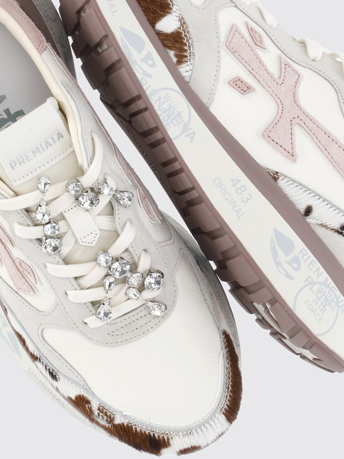 PREMIATA BASKETS: Baskets femme Premiata, Multicolore - Img 4