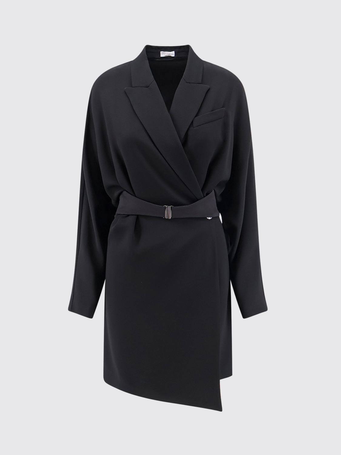 BRUNELLO CUCINELLI ABITO: Abito donna Brunello Cucinelli, Nero - Img 2