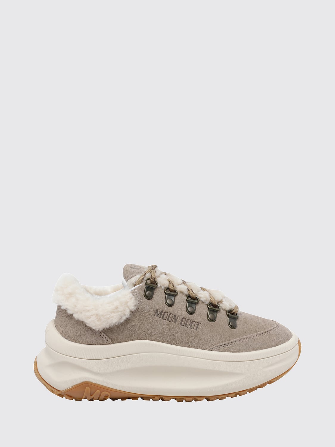 MOON BOOT TRAINERS: Trainers woman Moon Boot, Beige - Img 1