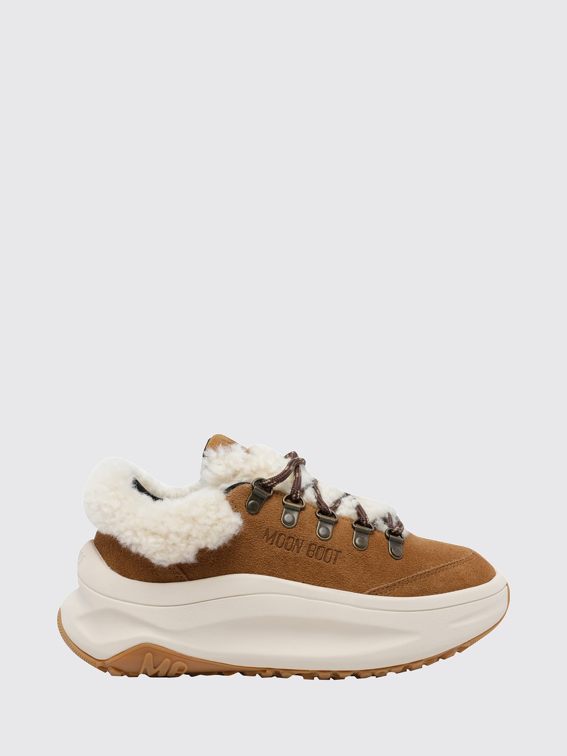 MOON BOOT SNEAKERS: Sneakers woman Moon Boot, Brown - Img 1
